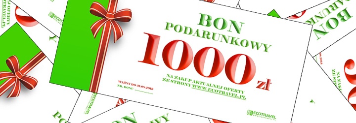 bony podarunkowe ecotravel